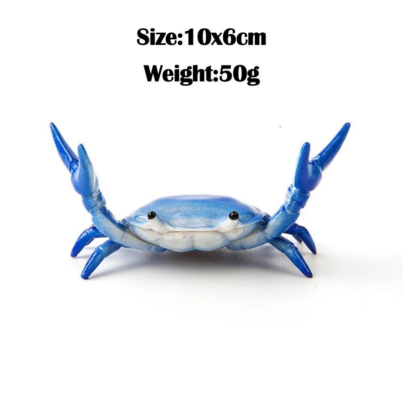 Creative Resin Pencil Stand Cute Weightlifting Crab Pen Holder Fun Desk Organizer for Office Decor Gift Glasses Storage Rack