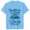 Countdown Is Over It's Cruise Time T-shirts, Cruise Vacation Tshirts, Cruise Ship Tee Shirt,Family Matching Travel Outfits Gift