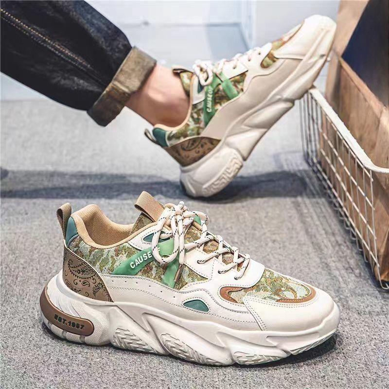 Новые дышащие туфли мужские спортивные туфли корейской версии модные повседневные туфли — фото 3