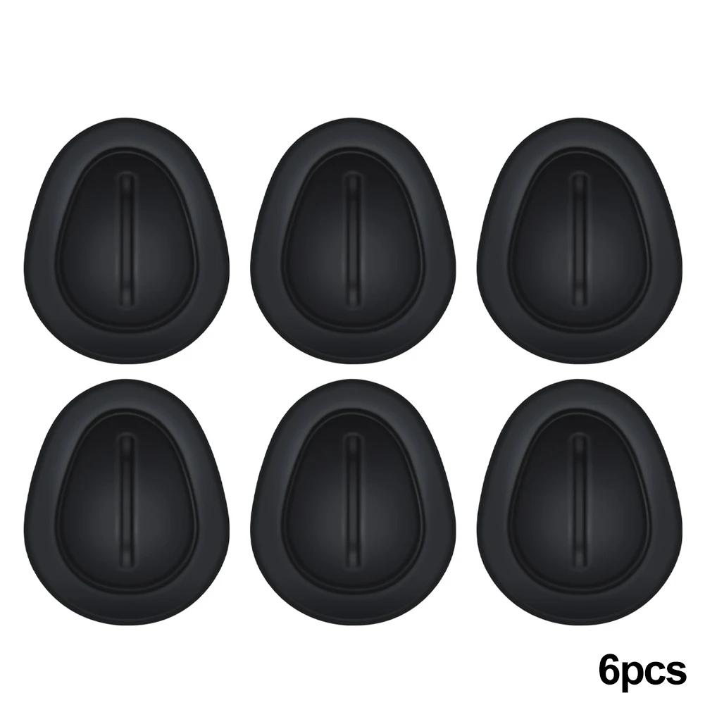 3/6Pcs Car Cup Holder Silica Gel Insert Limiter Slot Anti Shake Slip Limit Clip Elastic Fixed Bottle Glass Drink Cup Holders