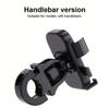 Neue Silikon Fahrrad Motorrad Handyhalterung 360° drehbar verstellbarer Autonavigationsständer Outdoor Universal Handyzubehör