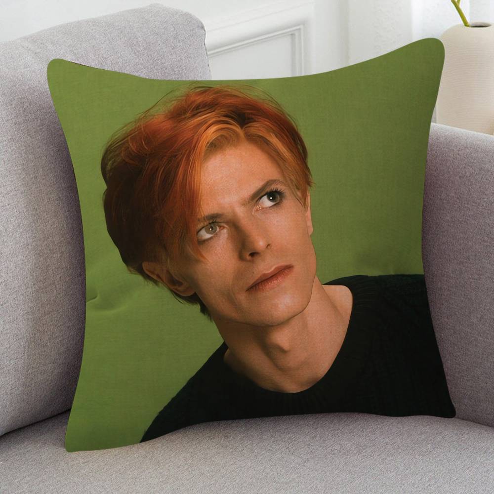 Sänger David Bowie Niedliche Cartoon L Spiel Kissenbezug Kissenhülle Polster Sofa Wurfkissen Heimdekoration Kissenbezug