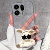 Suitable For Oppo Find X9 X7 X5 Pro X3 X2 Reno11 12 Pro Phone Cover Cute Panda Rabbit Pattern Transparent TPU Dustproof Protective Case For Oppo Shell
