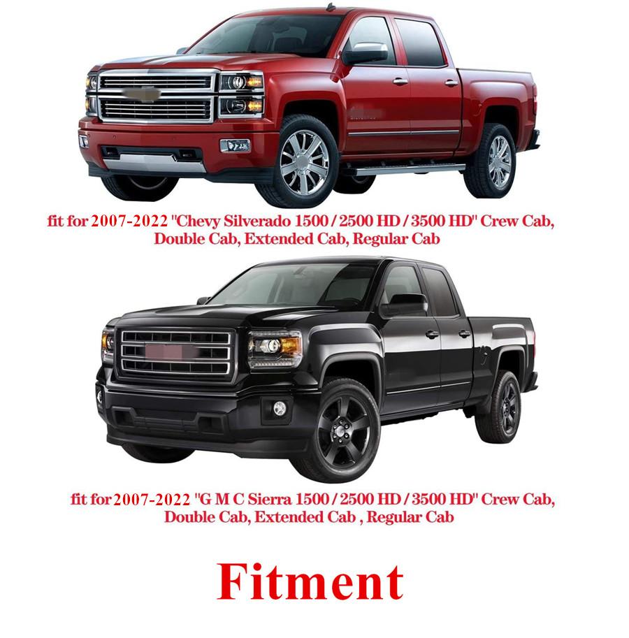 The Full set Seat Cover are Customized on "For 2017 Silverado 1500 Custom Double Cab", Only For