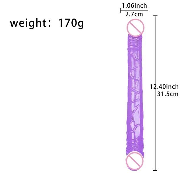 Sex U-förmiger Doppeldildo Realistischer Dildo mit Manndildo Sexspielzeug für Frauen Vaginaspielzeug Dildo für Frauen Riesiger Falos Consolador Anal