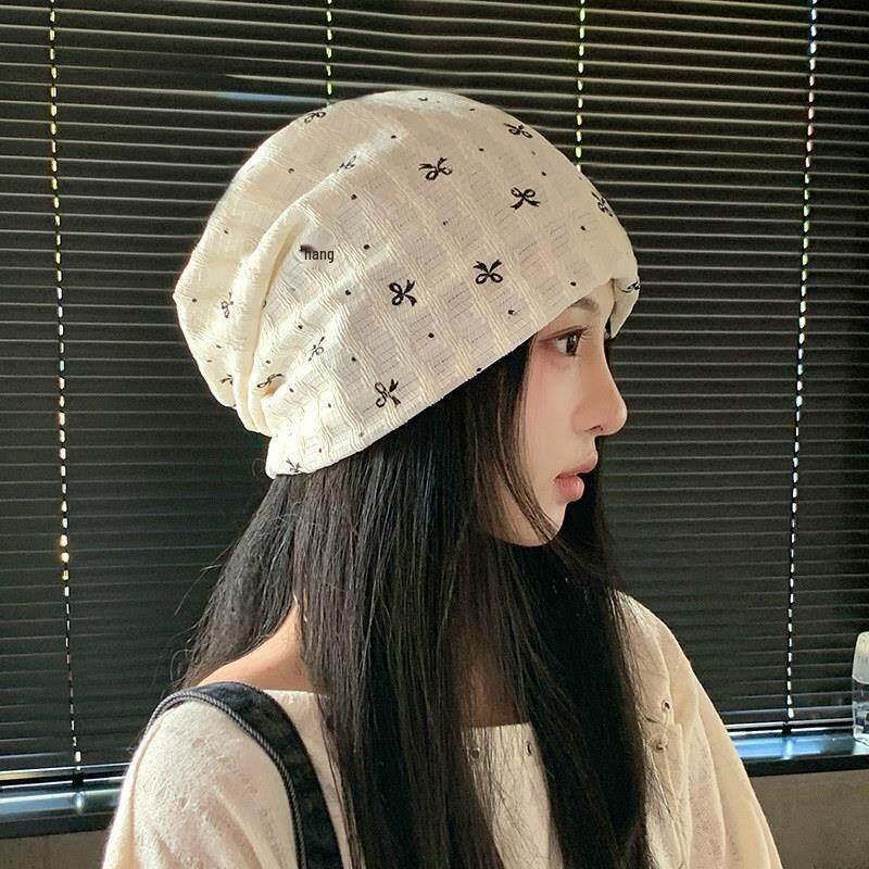 Spring/Summer Cotton Postpartum Slouchy Hat - Slimming, Lightweight Maternity Pullover for Women