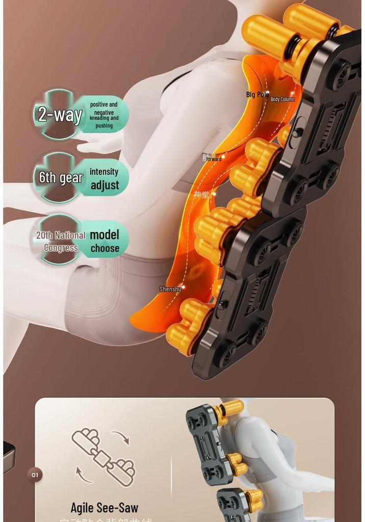 Luxury Zero Gravity Full Body Multifunctional Home Massage Chair