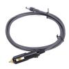 DC Car Power Cable 6.5ft 12V 24V 18AWG Water Resistant Cigar Lighter Power Cord for Mini Satellite Dish RV Car Truck