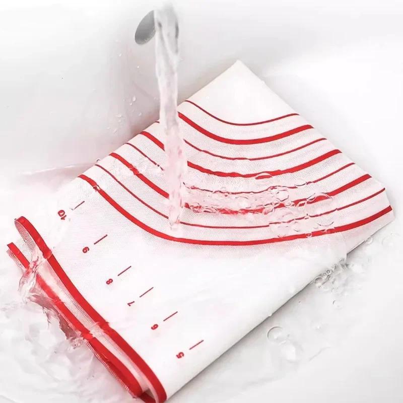 Oversize 80/70/60/30cm Silicone Baking Mat Rolling Kneading Pad Pastry Tools Crepes Pizza Dough Non-Stick Kitchen Silicone Mat