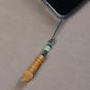 Green Sandalwood Wenchang Brush Pendant Keychain - Unisex Gift Ornament