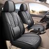 PU Leather FULL SET 5-Seats Car Seat Covers Cushion Front & Rear