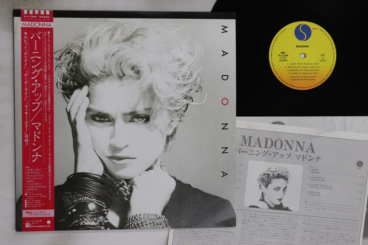 

LP Record MADONNA - Madonna P11394 SIRE 1983 Japan Obi Pop Used