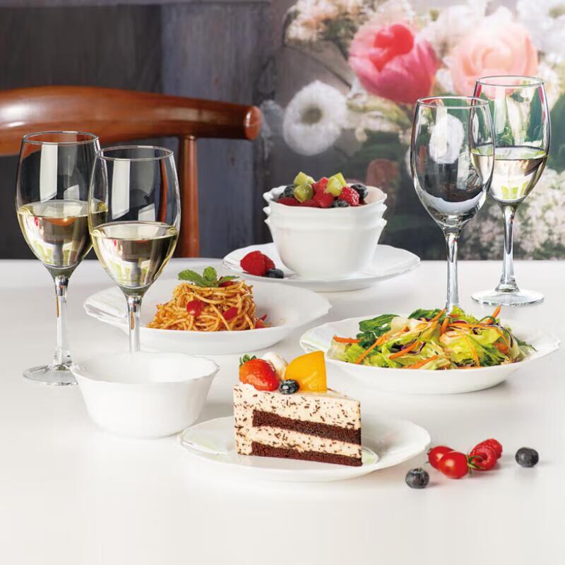 Luminarc Louis XV 12-Piece Dinnerware Set