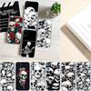 FM46 Skeleton Skull Soft Shell Transparent Phone Case for Motorola Moto G7 G8 G9 G84 G85 G73 G24 G15 Z2 Play Power Plus
