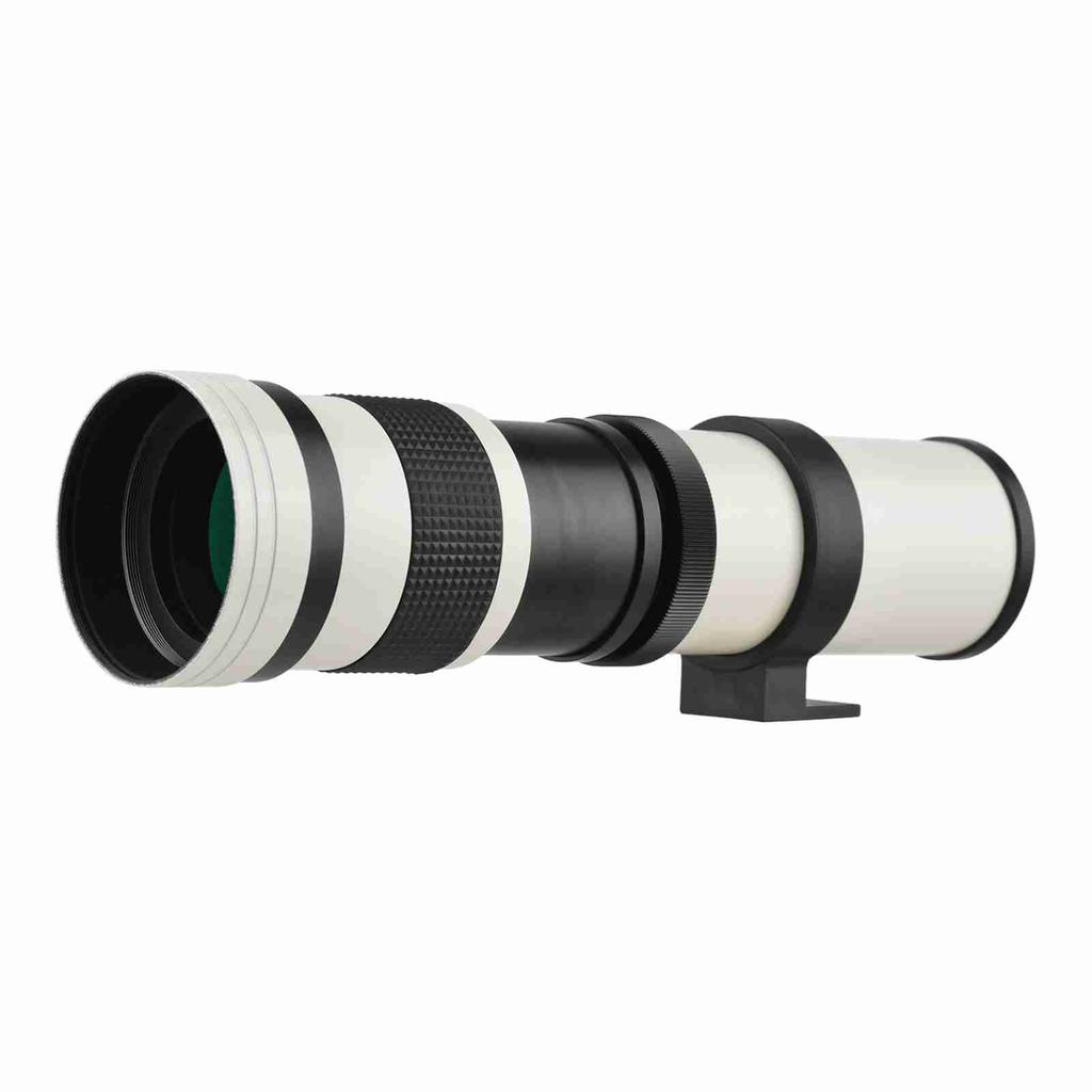 Camera MF Super Telephoto Zoom Lens FCelsius8.3-16 420-800mm T2 Mount with M4Celsius3 Mount Adapter   1Celsius4 Thread Replacement for G9 GH5 II GX