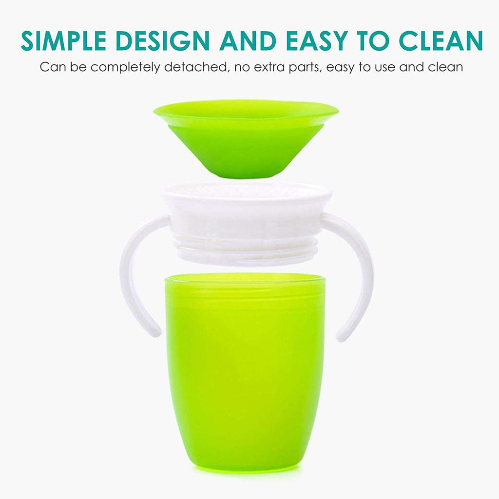 360 ° Degree Children's Drinking Cup Learning To Drink Cup Baby Anti-choking Cup