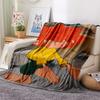 1PC Meister Eder Print Flannel Blanket, High quality Comfortable for All Seasons, Home Decor, Warmth and Comfort, Perfect for Christmas Gifts 84
