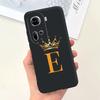 Für Oppo Reno 11 5G Hülle Reno11 F Niedliche Kronen Buchstaben Abdeckung Weiche Silikon Handyhülle Für Oppo Reno11 Pro Reno 11F Rückseite Taschen