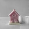 Candle Mold Silicone Craft Moulds House Shape Perfect Gift for Hand-Making Lover
