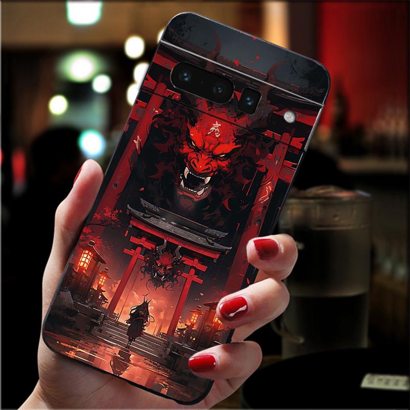 Phone Case For Google Pixel 10 Pro 9 Pro XL 9A 8 7 6 Pro Pixel 8A 7A 6A Pixel 8 7 6 5 Japan The Samurai Ninja
