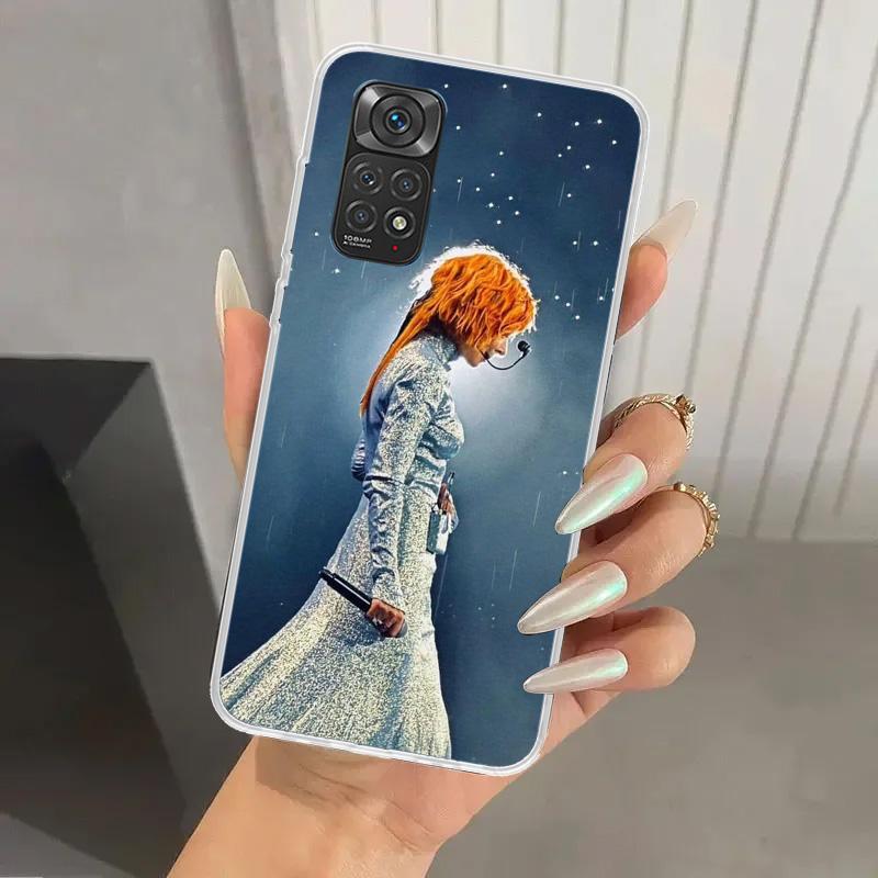 Mylene Farmer Phone Case for Xiaomi Redmi Note 15 14 14S 13 12S 12 Pro 11S 11 Plus 11T 11E 10S Soft Funda Print Shell Redmi Note