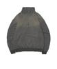 TUEWID Slouchy Half-Zip Up In Bleached Gray