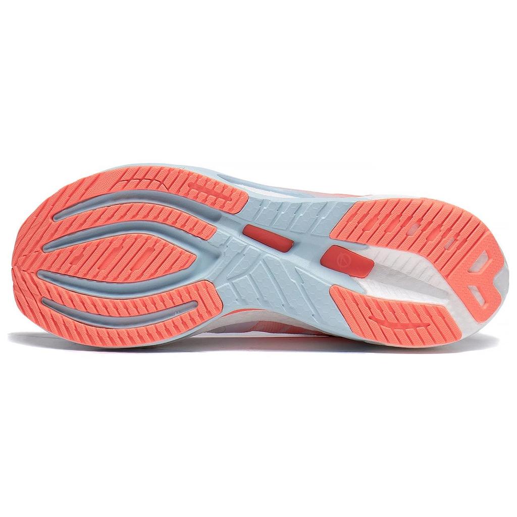 New LiNing Furious Rider 7.0 Anti Slip And Wear Resistant Breathable Low Top Running Shoes Women's White Orange Purple ARZT004-10