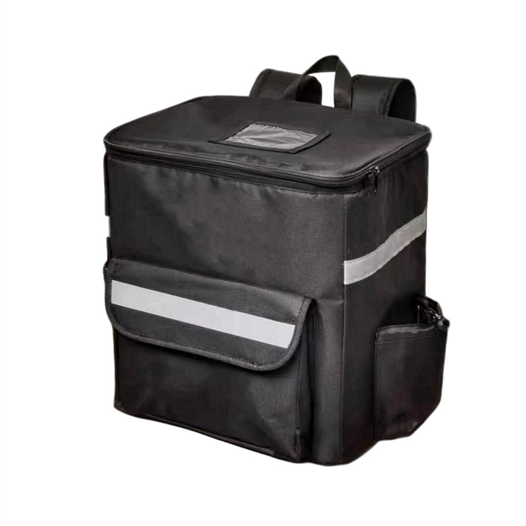 Pizza-Liefertasche mit doppelter Schulter, tragbare Lieferbox, verdickte Isoliertasche mit großer Kapazität