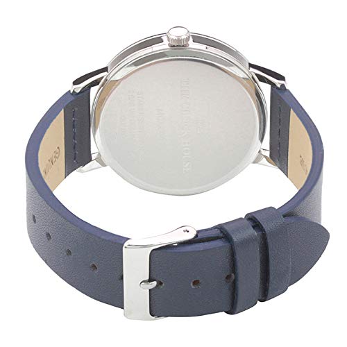 [The Clock House] Casual Simple Analog Waterproof Watch Stylish MCA5002-NV1B Men's Blue