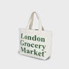 London Grocery Market Cotton Market Bag (Small)