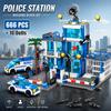 High-Quality 60141 High-Quality Police Space facility Army style High-Quality Building High-Quality Blocks Urban area Construction set Collection