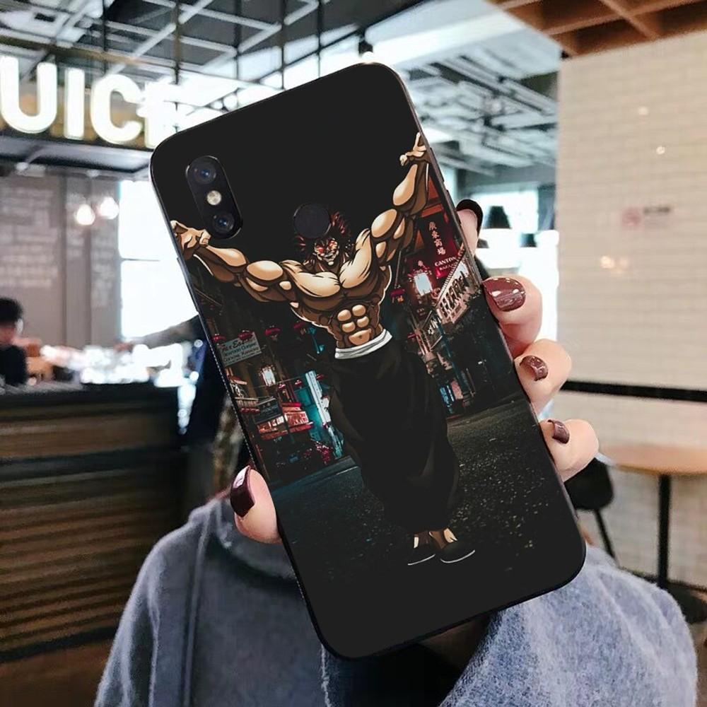 Anime B-Baki Phone Case For Xiaomi Mi 5X 8 9 10 11 12 Lite Pro 10T PocoX3pro PocoM3 Note 10 Pro Lite