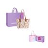 MARKANGARO PU Tote Women's Black/Pink/Brown MK-DWBA1185