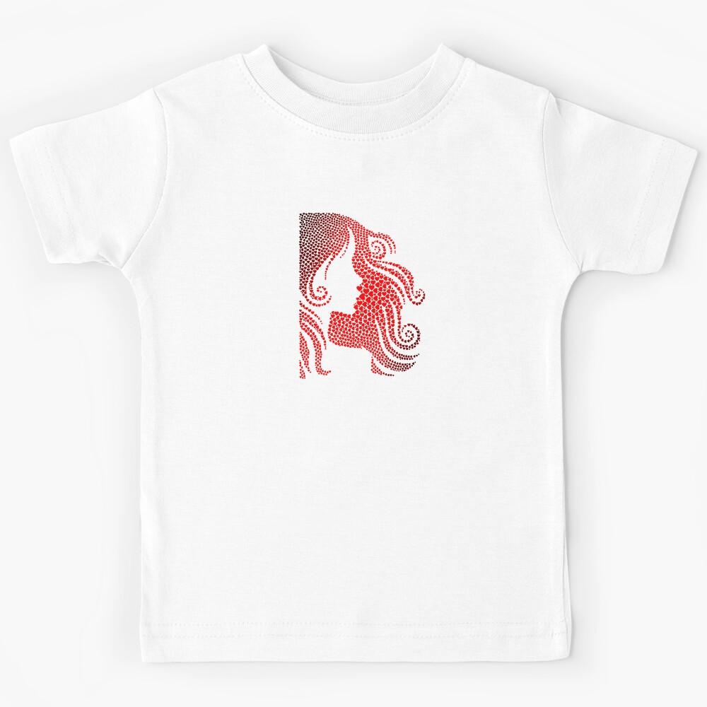 GIRL HEARTS VALENTINE LOVE EMOTION BIRTHDAY GIFT Kids T-Shirt 160