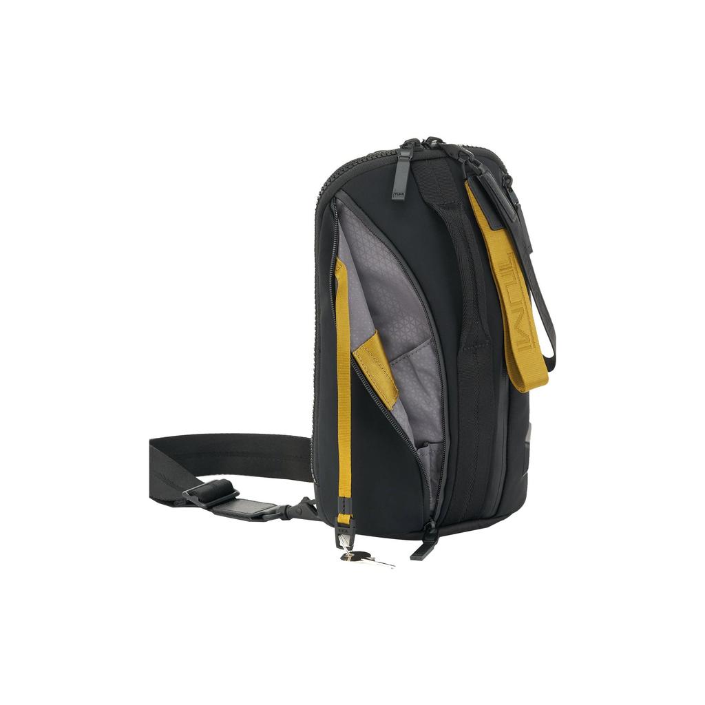 New TUMI Tahoe Fabric Crossbody Bag, Shoulder Bag Men's Black 1467021041