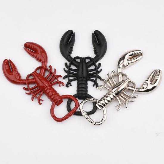 Lobster-Shaped Bottle Opener Portable Crayfish Bottle Opener Vintage Bottle Opening Tool for Beer Wine Novelty Bar Accessories