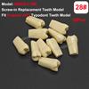 Fit Frasaco AG3 Typodont Dental Teeth Model Full teeth 32Pcs Screw-in Practice Filling Soft Gum Gingivae Teeth Training Teach