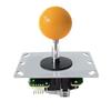Joystick DIY High Response Non-delayed Arcade Game Fighting Stick Controller with Ball for Players