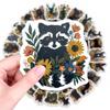 50/100 Pcs Animal World Fun Stickers, Removable Self-Adhesive for Laptop Scrapbook Phone Case Suitcase Student Game Decals