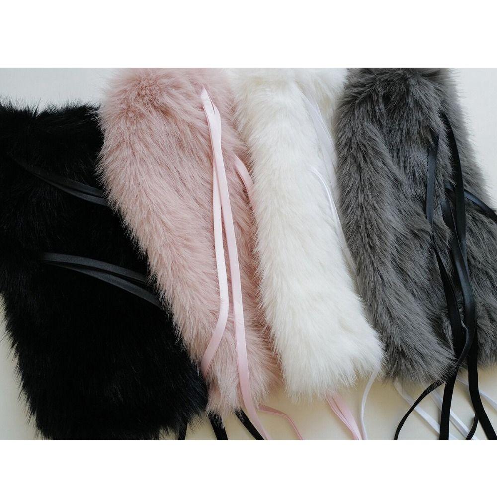 

Гетры с бантом Kawaii Boot Cover Punk Boot Sock Женщины Девочки серый