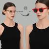 Unisex Square Frame Photochromic Sunglasses with UV Protection - New Style 52608-2