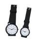 Minimalistischer Stil Jugend Uhr Männlich und Weiblich Schüler Lässig Mori Mittelschüler Schwarz und Weiß Paar Uhr