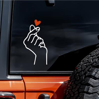 Arabalar ve Motosikletler İçin Evrensel Popüler Jest Çıkartmaları, Yaratıcı ve Komik Çıkartmalar, Motosiklet Dekorasyon Çıkartmaları