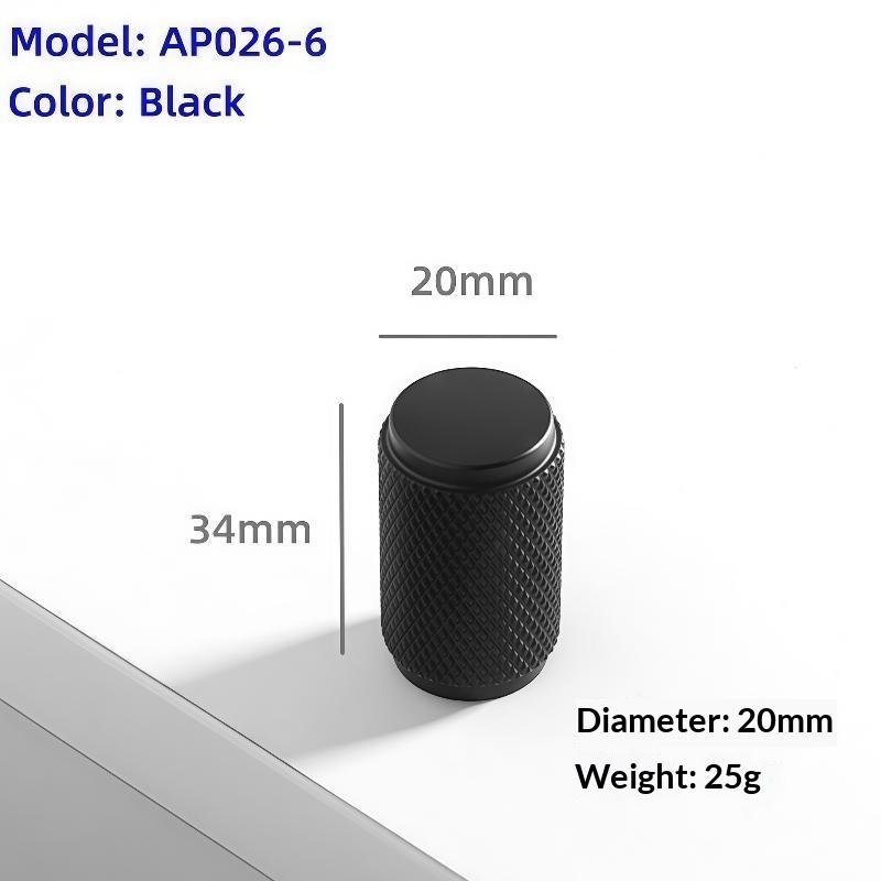 Simple Round Drawer Knobs In Various Shapes Aluminum Alloy Furniture Handles Kitchen Cabinet Handles Decorative Hardware