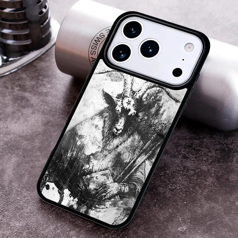 Devil Satan Phone Case For iPhone 17 16 15 14 13 12 11 Pro Max Plus 17Air Soft Silicone Cover