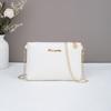 New Minimalist Women's Handbag Chain Striped Crossbody Bag Dual-use Women's Bag