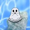 Fun Whimsical And Cartoon Ghost Brooch Stylish And Personalized Gift For Enthusiasts Halloween