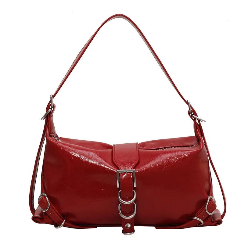

Women s Bags Autumn Fashion Simplicity High-capacity Advanced Sense Shoulder Bag Solid Versatile Handbag