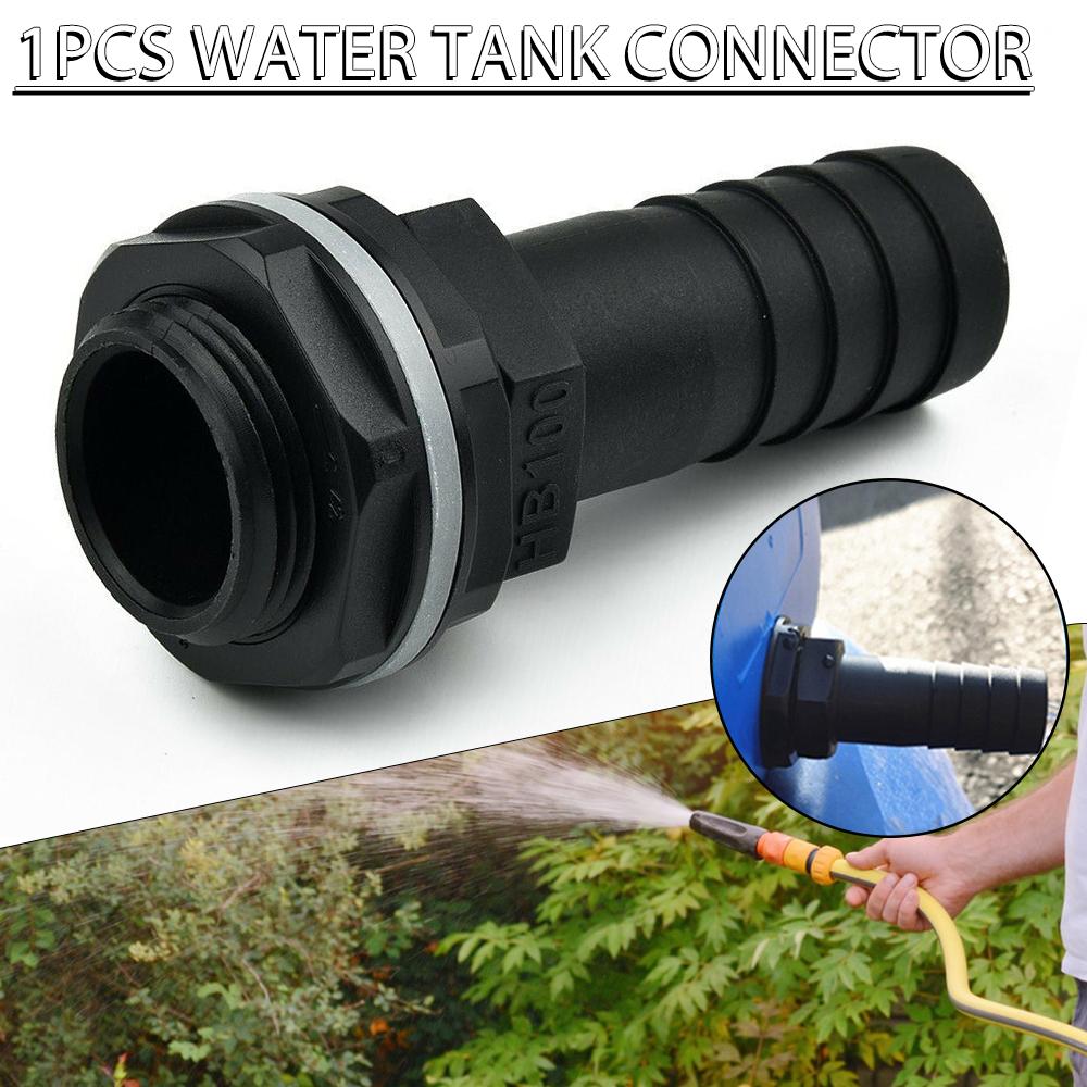 

aidier Water Butt Tank Overflow Connector with Nut Washer Fits 1 inch Overflow Pipe