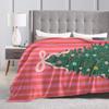 Super Warm Blanket Kids Picnic New Year Plaid & Pattern Throw Blanket  Flannel Bedspread For Couch Chair Fluffy Sofa Bed Cover